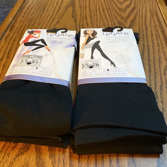 Med/large leggings new in pkg - Picture 2 of 3